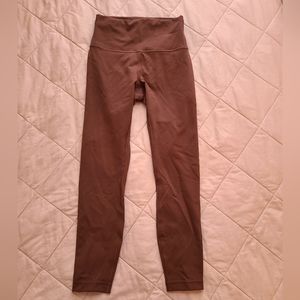 Lululemon Coffee Brown Leggings Size 6